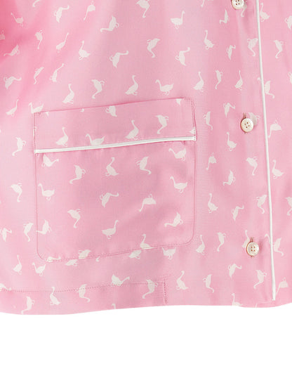 Moschino Goose Shirt Pink