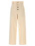 Moschino Cotton Trousers Beige