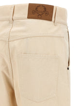 Moschino Cotton Trousers Beige