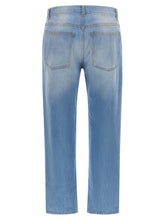 Moschino Straight Leg Jeans Light blue