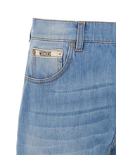 Moschino Straight Leg Jeans Light blue