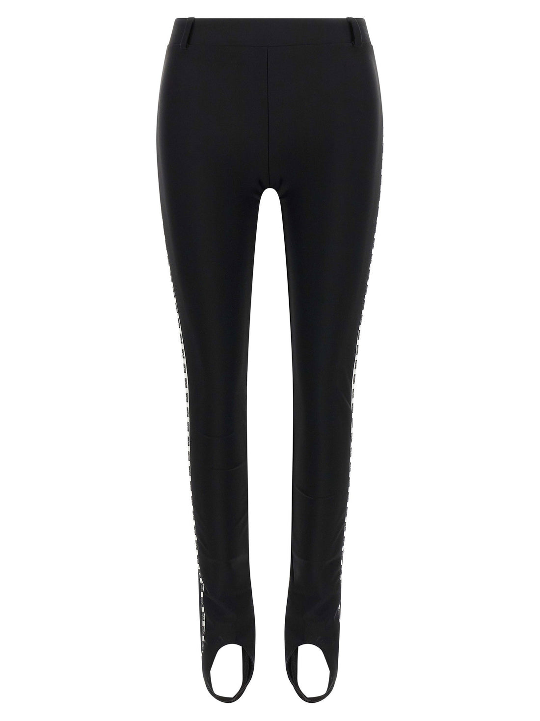 Moschino Leggings White/black