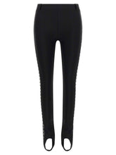 Moschino Leggings White/black