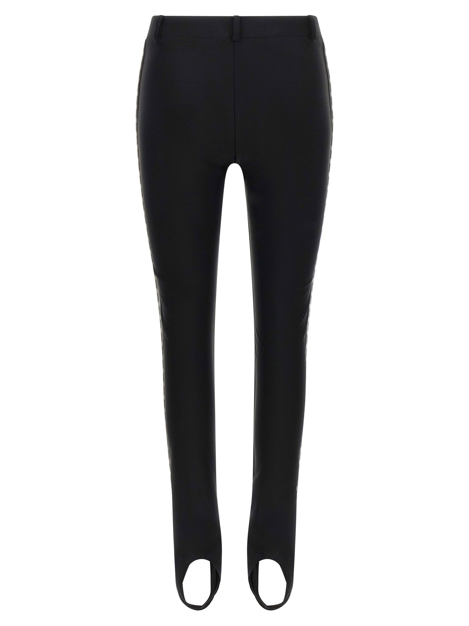 Moschino Leggings White/black