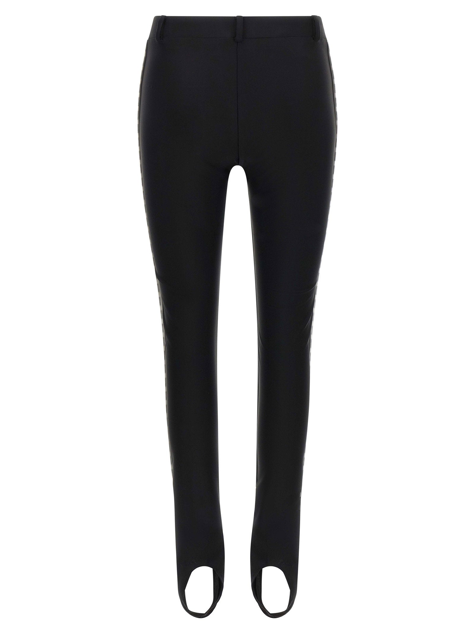 Moschino Leggings White/black