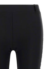 Moschino Leggings White/black