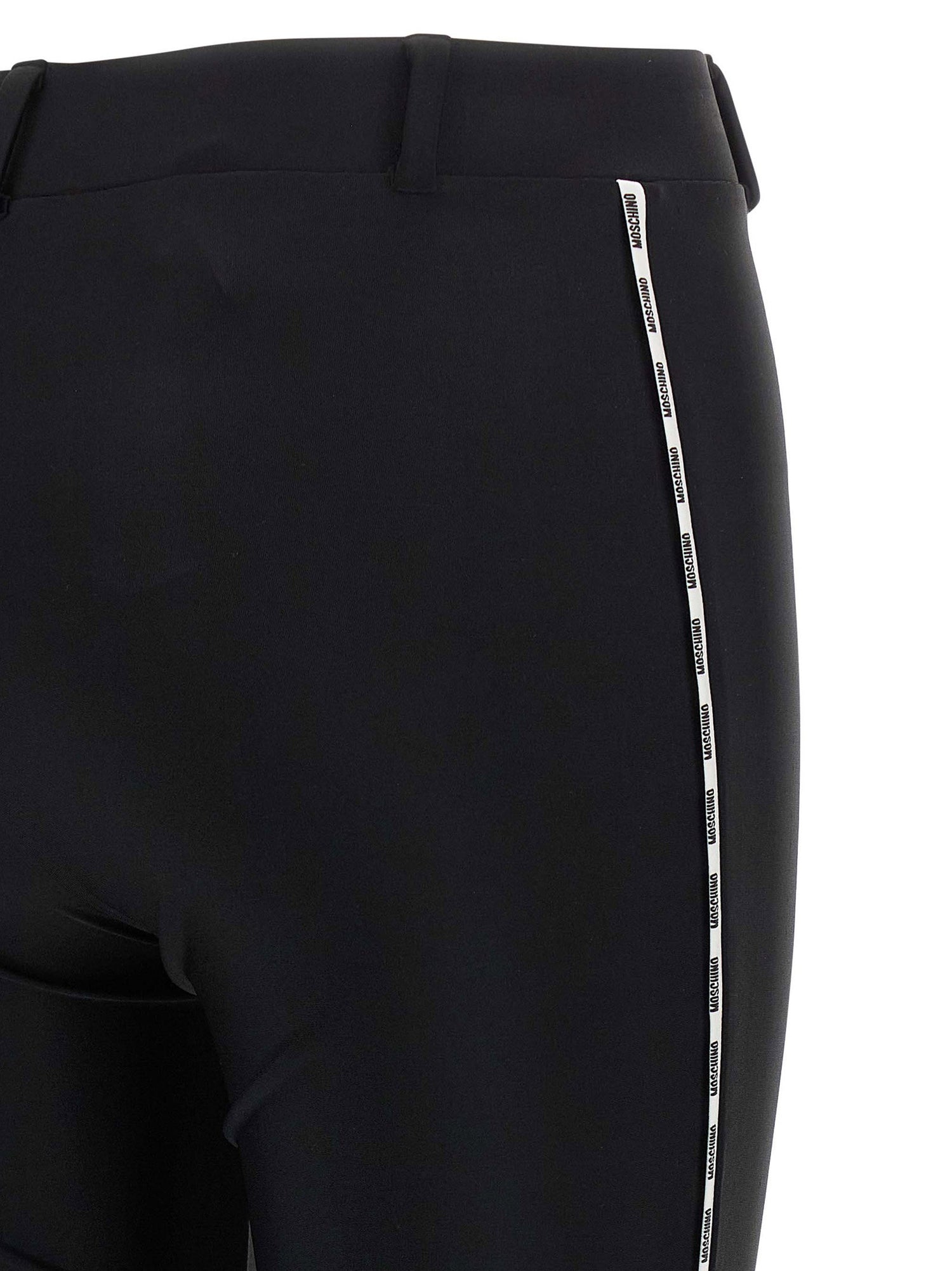 Moschino Leggings White/black