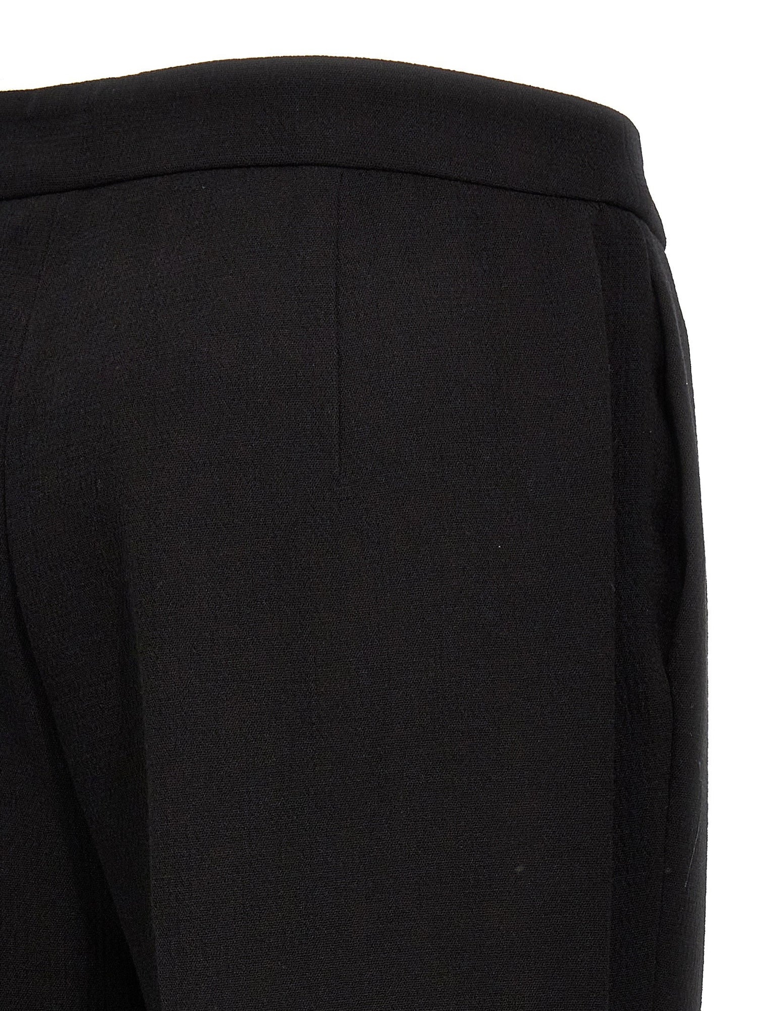 Moschino Crepe Pants Black