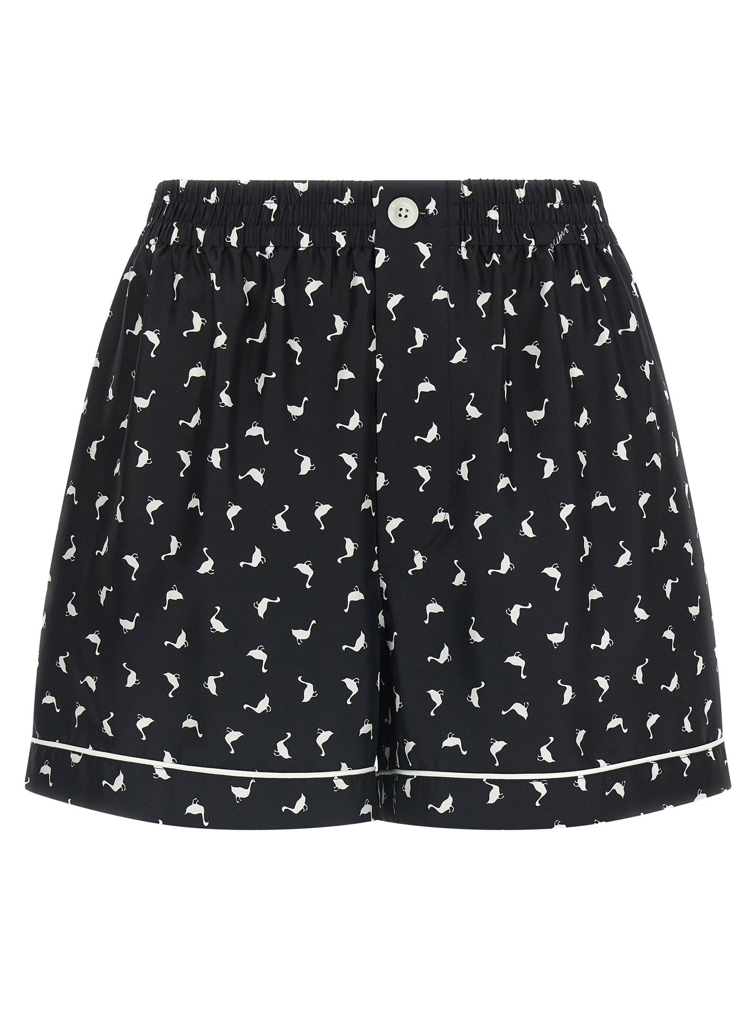 Moschino Oche Shorts White/black