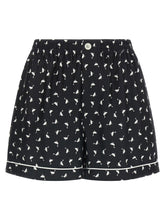 Moschino Oche Shorts White/black