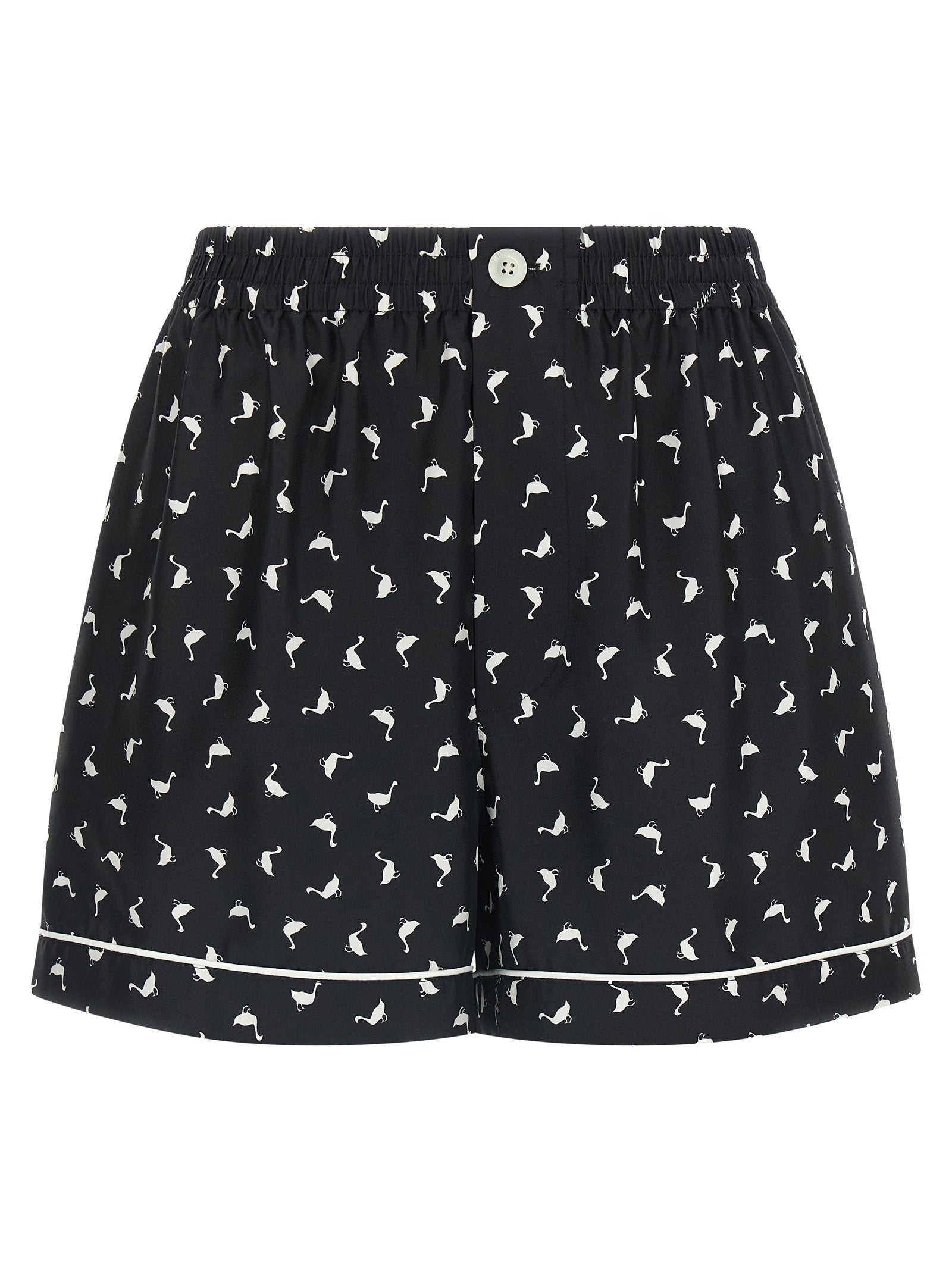 Moschino Oche Shorts White/black