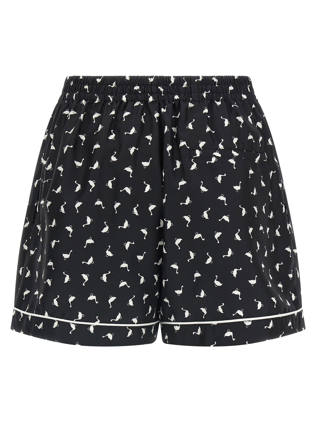 Moschino Oche Shorts White/black