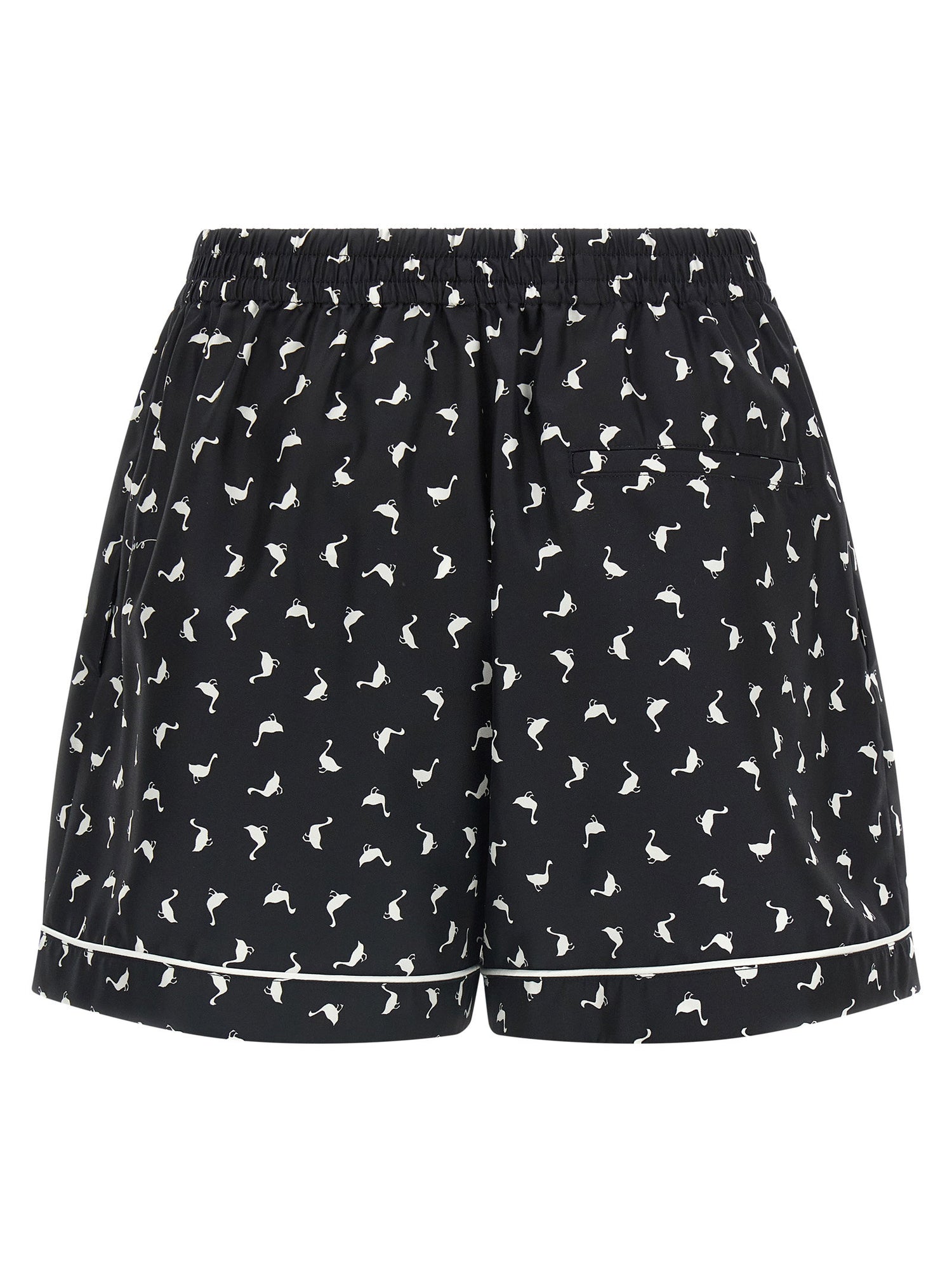 Moschino Oche Shorts White/black