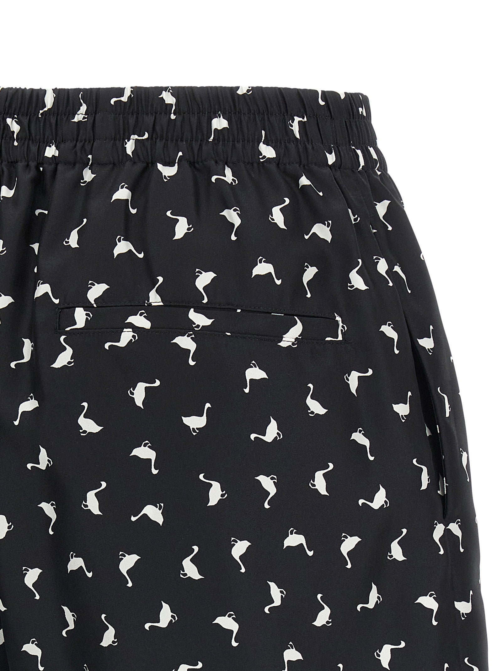 Moschino Oche Shorts White/black