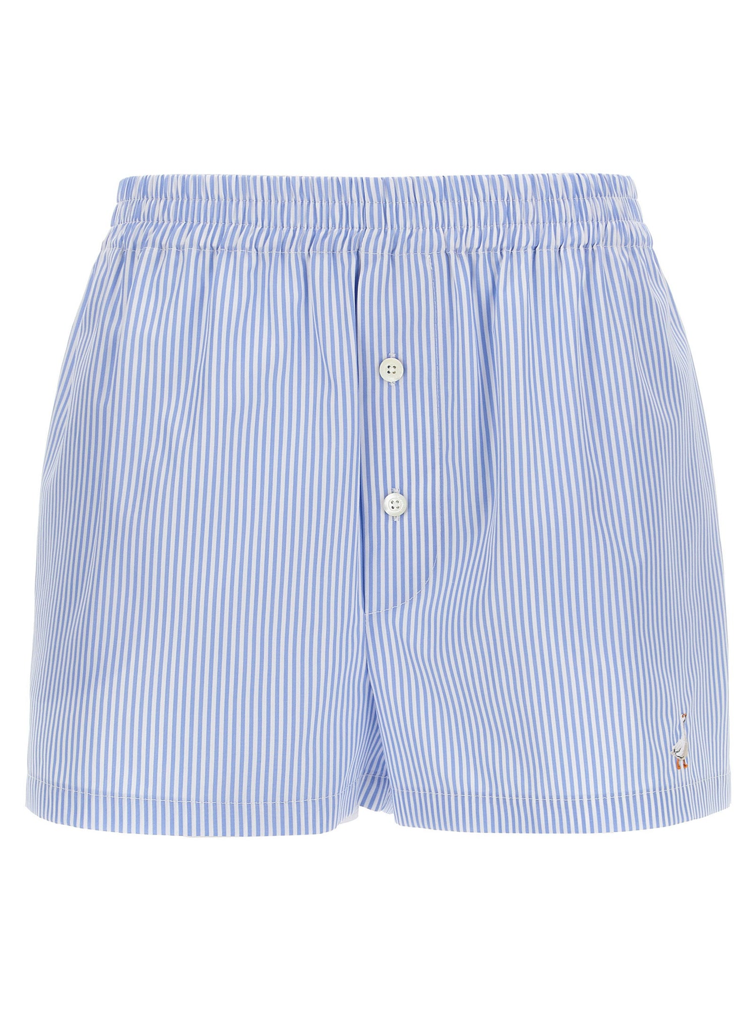 Moschino Poplin Shorts Light blue