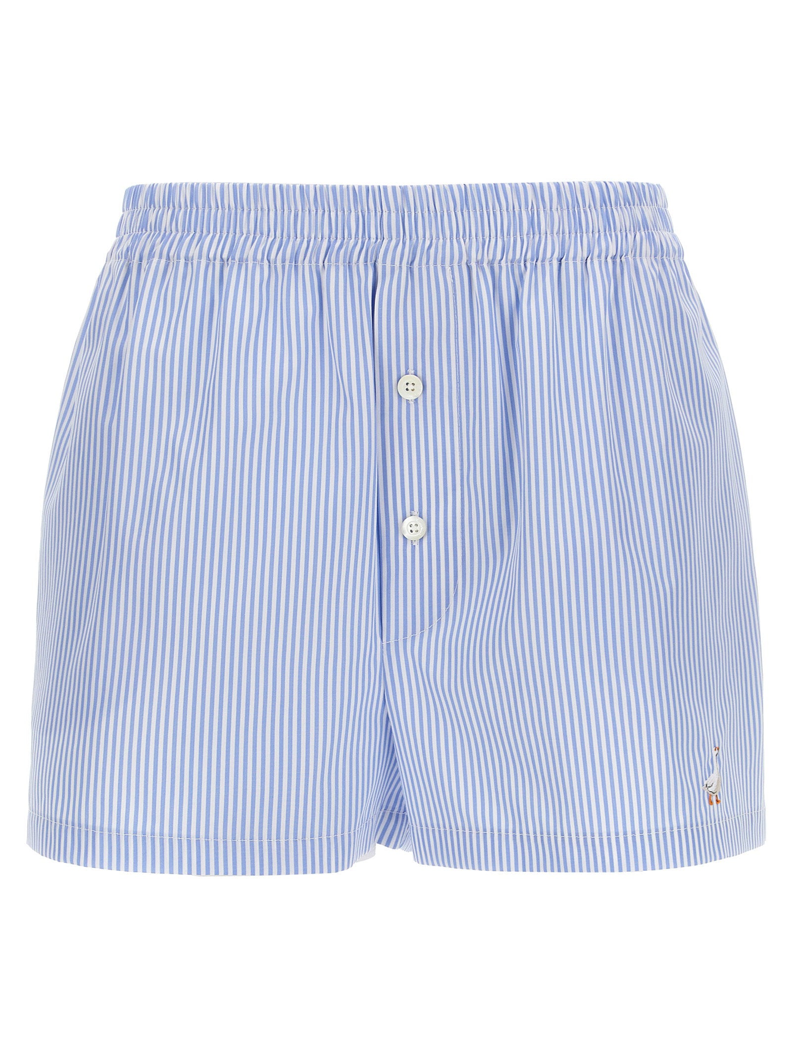 Moschino Poplin Shorts Light blue