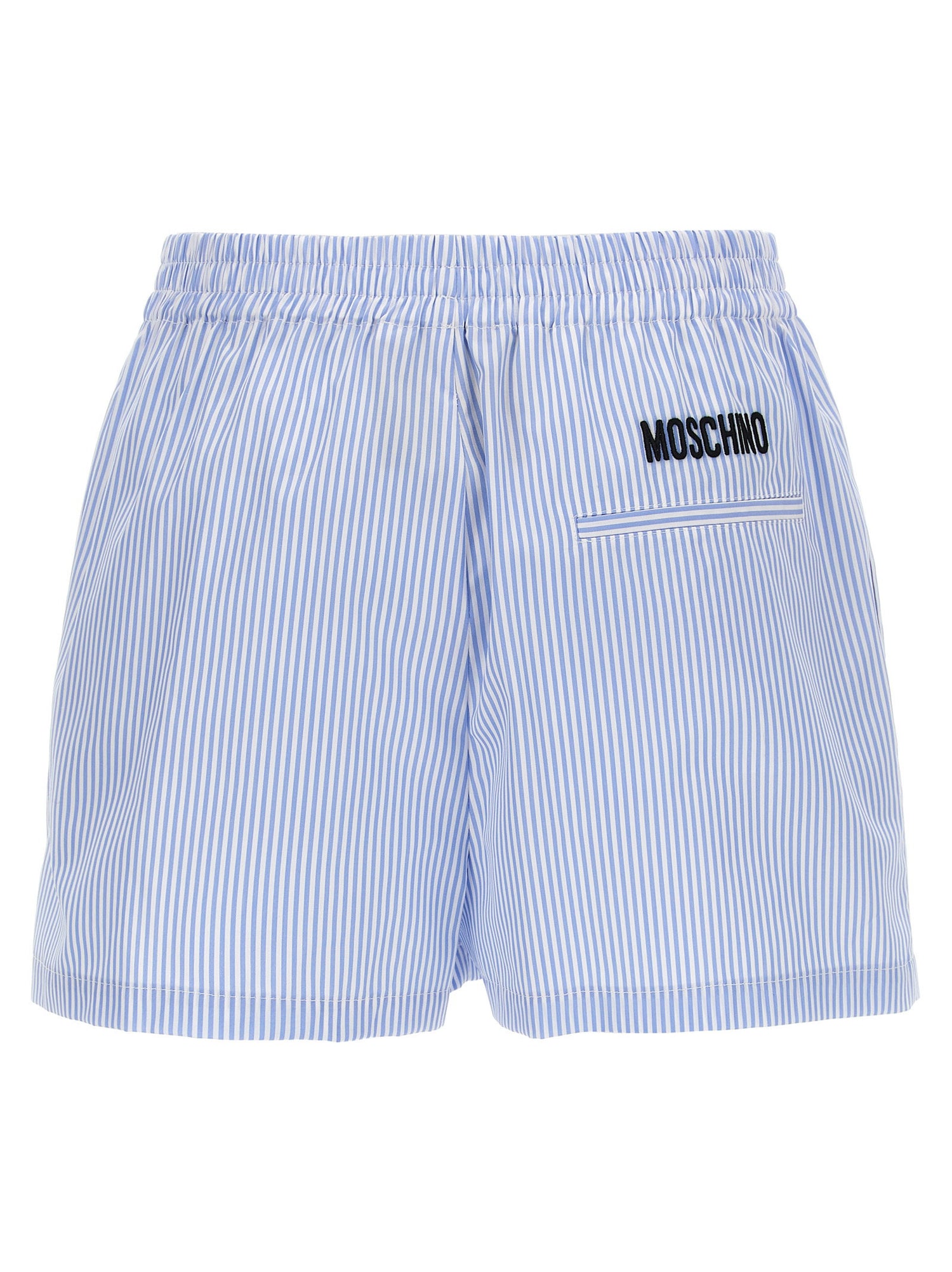 Moschino Poplin Shorts Light blue