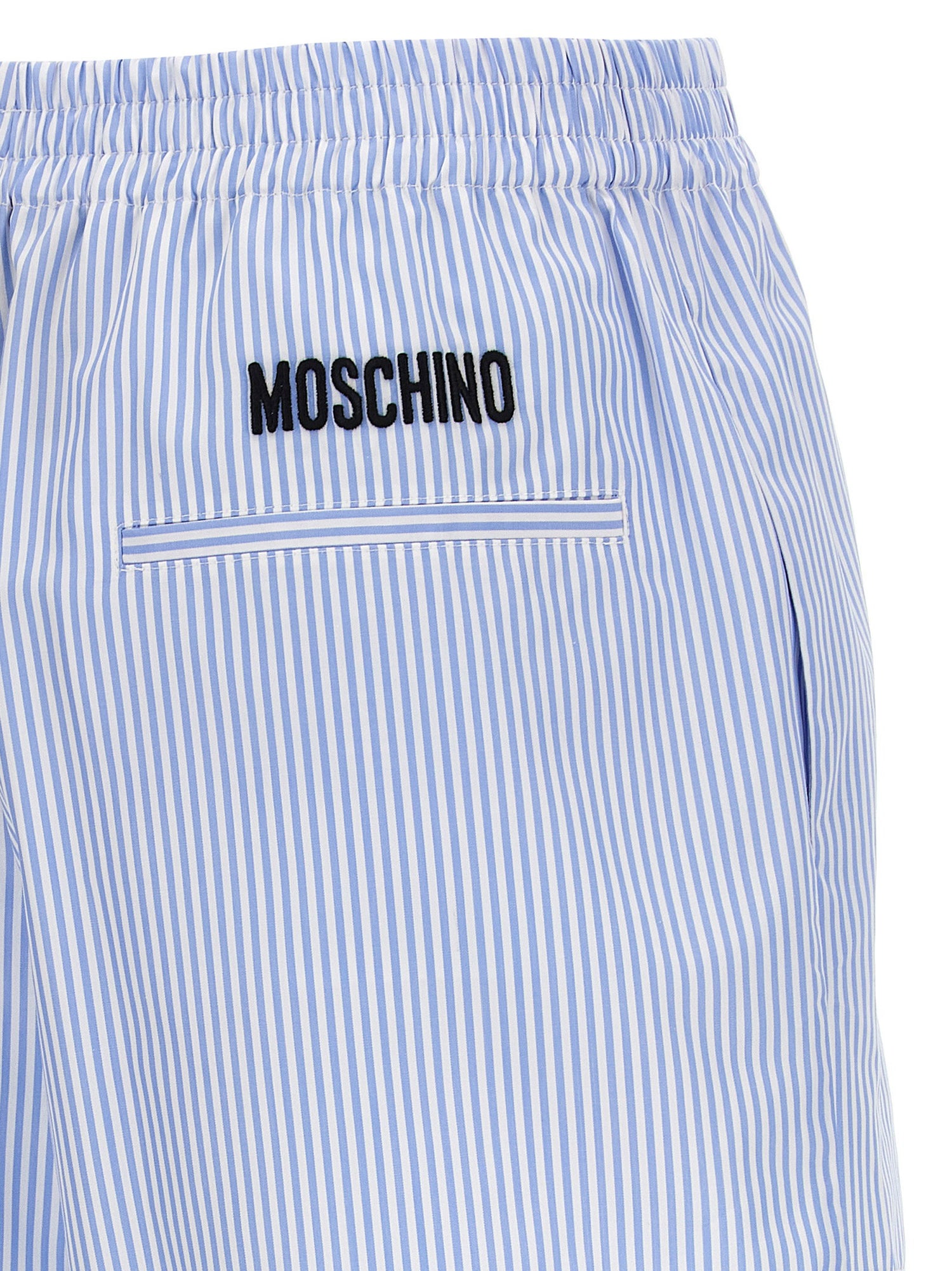 Moschino Poplin Shorts Light blue