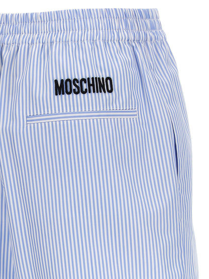 Moschino Poplin Shorts Light blue