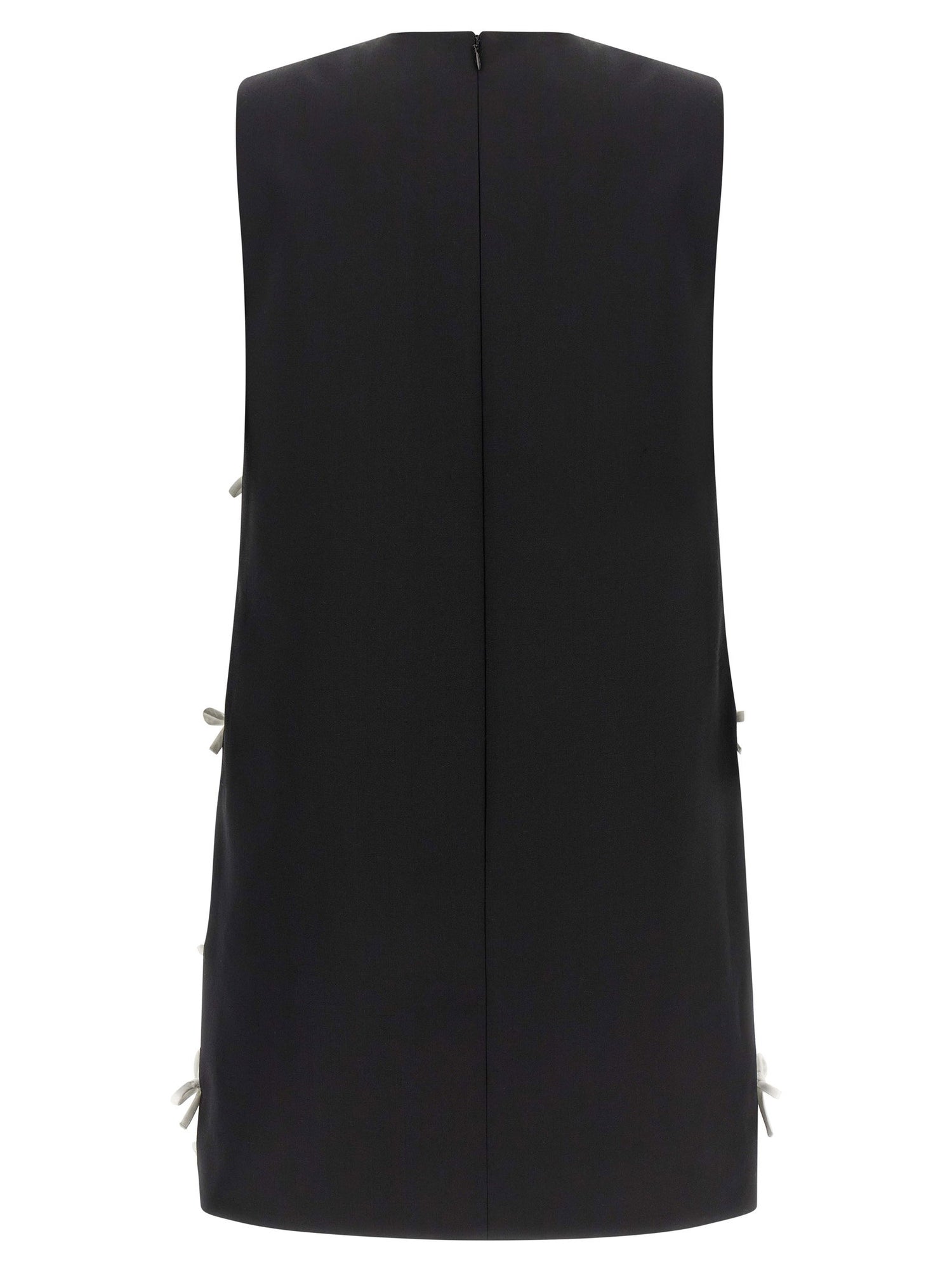 Moschino Bow Dress White/black