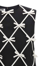 Moschino Bow Dress White/black