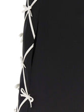 Moschino Bow Dress White/black