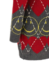 Moschino Smiley® Wool Dress Multicolor