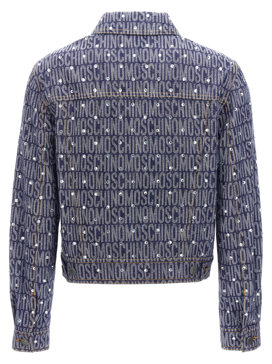 Moschino Logo Jacket Blue