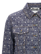 Moschino Logo Jacket Blue