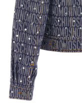 Moschino Logo Jacket Blue