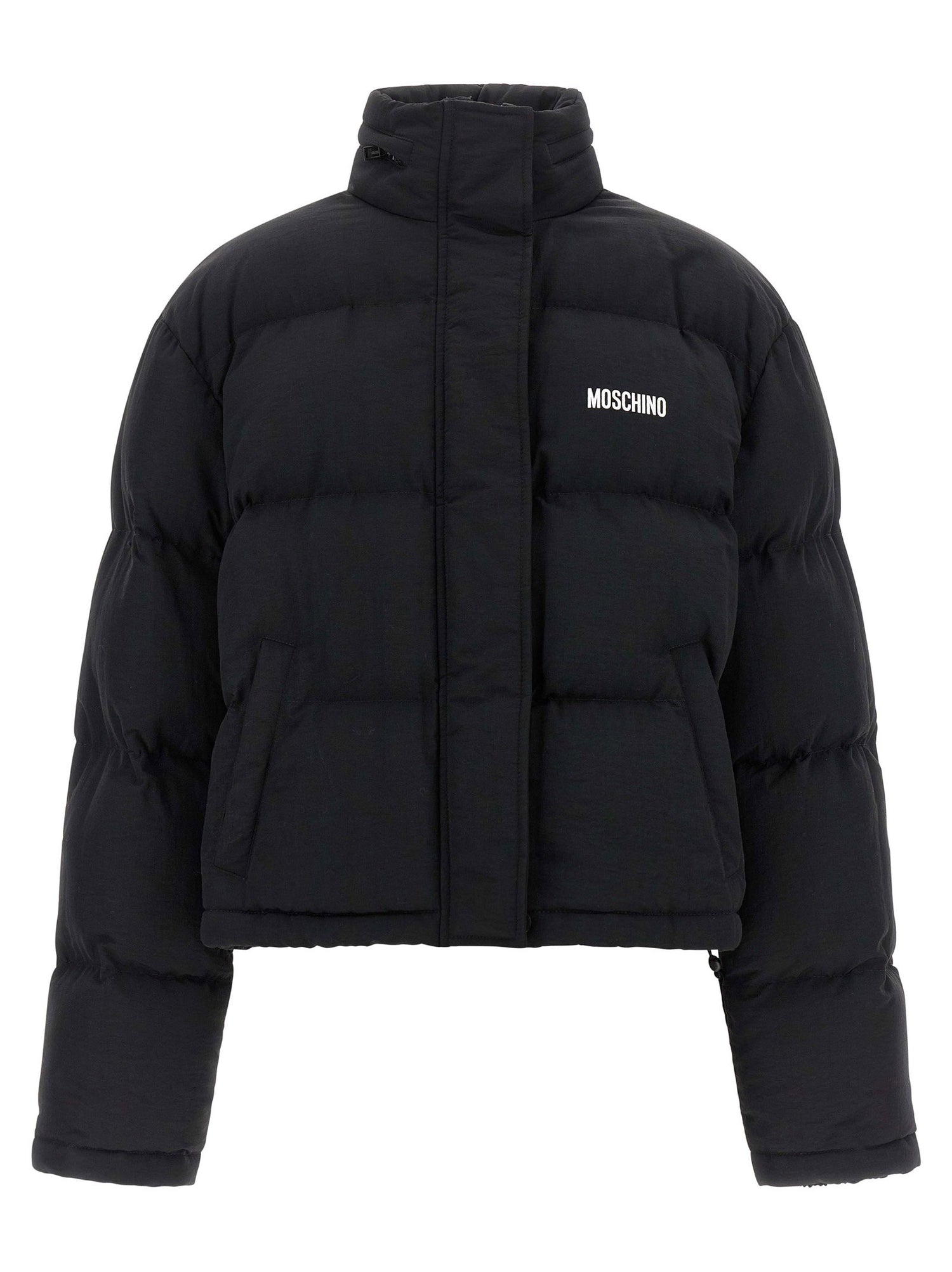 Moschino Smiley Bomber Jacket Black