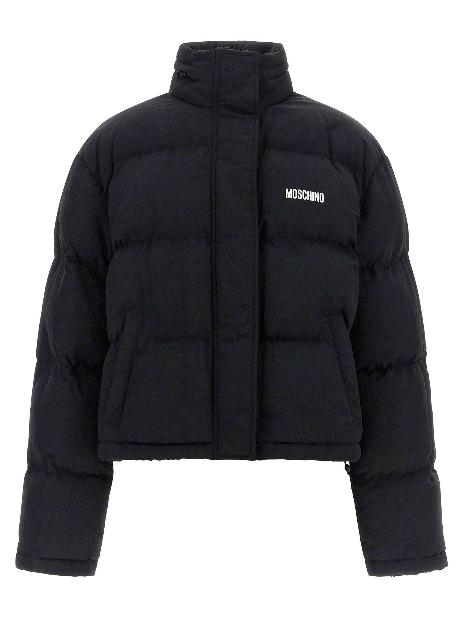 Moschino Smiley Bomber Jacket Black