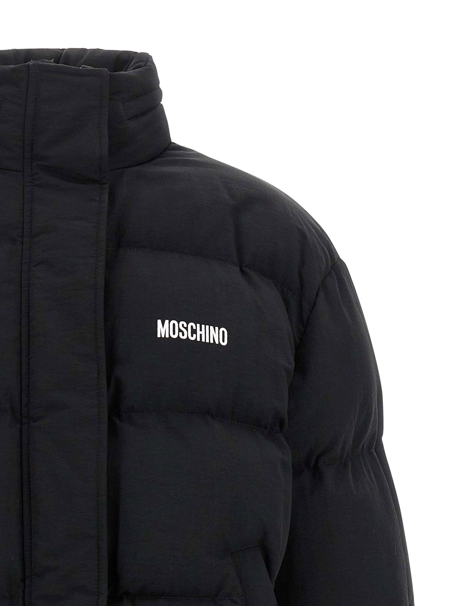 Moschino Smiley Bomber Jacket Black