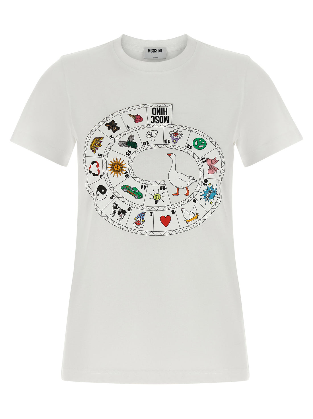 Moschino Gioco Delloca T-shirt White