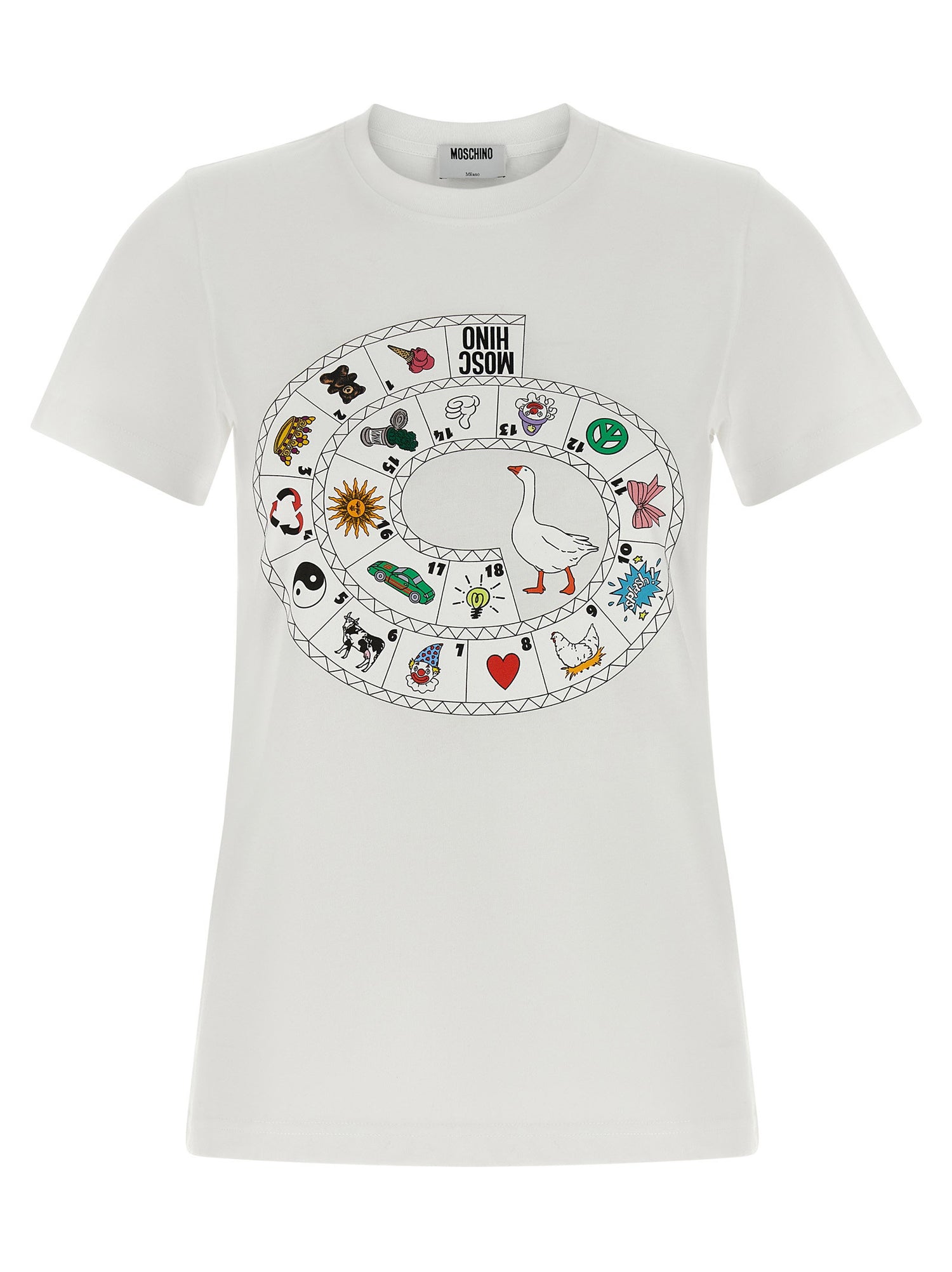Moschino Gioco Delloca T-shirt White