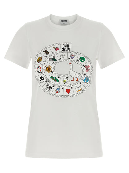 Moschino Gioco Delloca T-shirt White