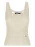 Moschino Knit Top White