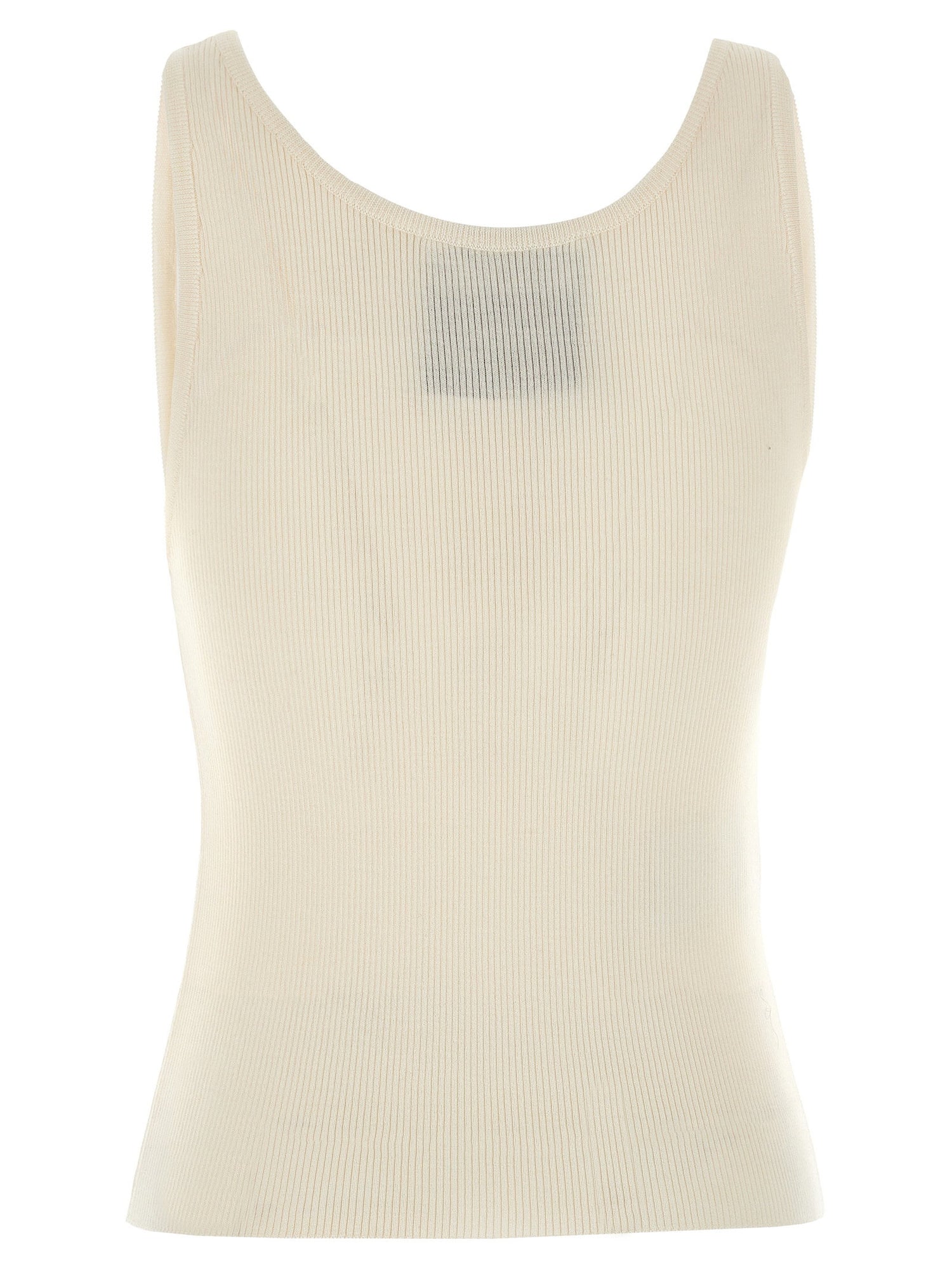 Moschino Knit Top White