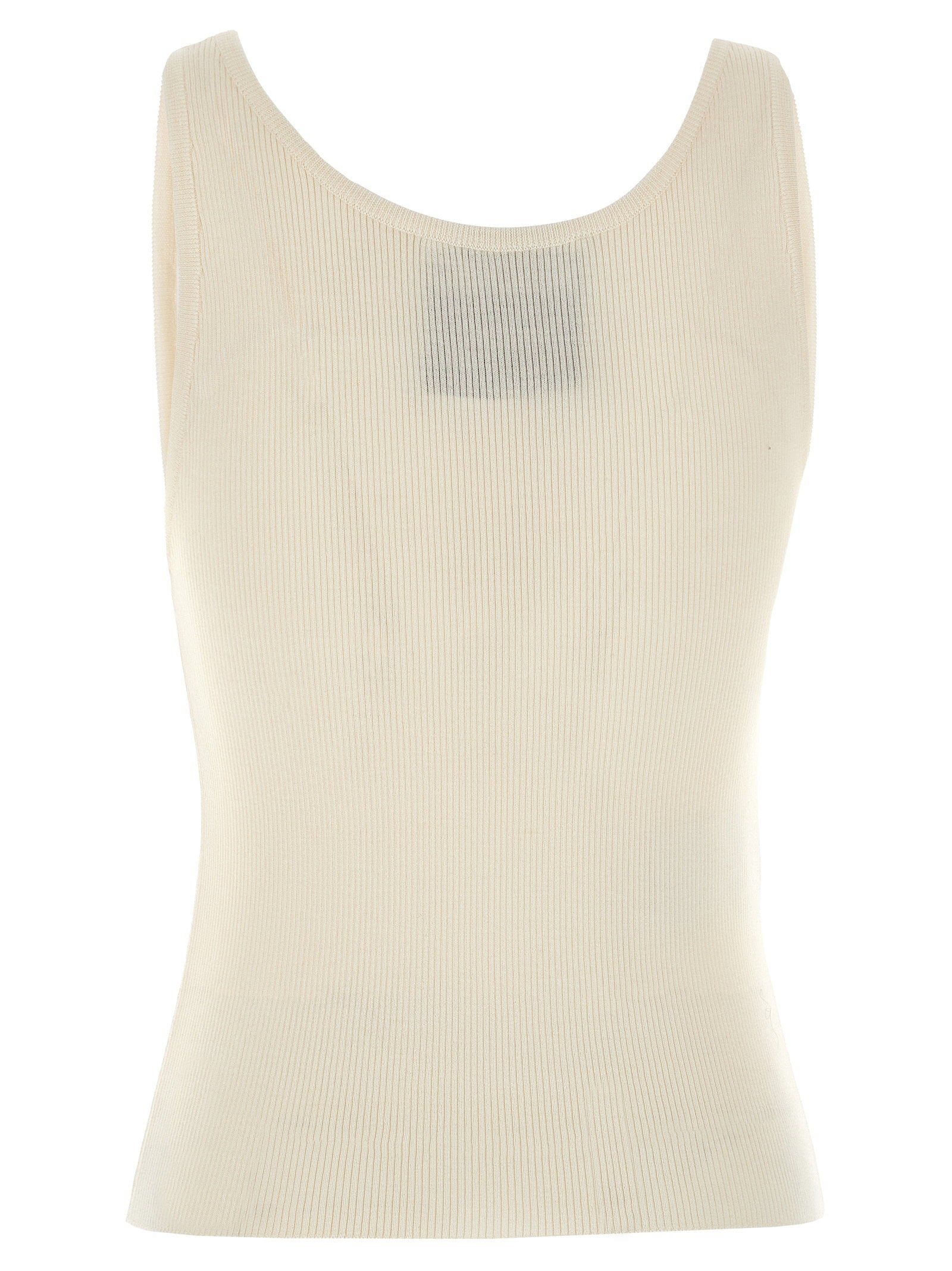 Moschino Knit Top White