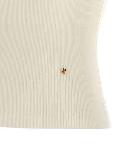 Moschino Knit Top White