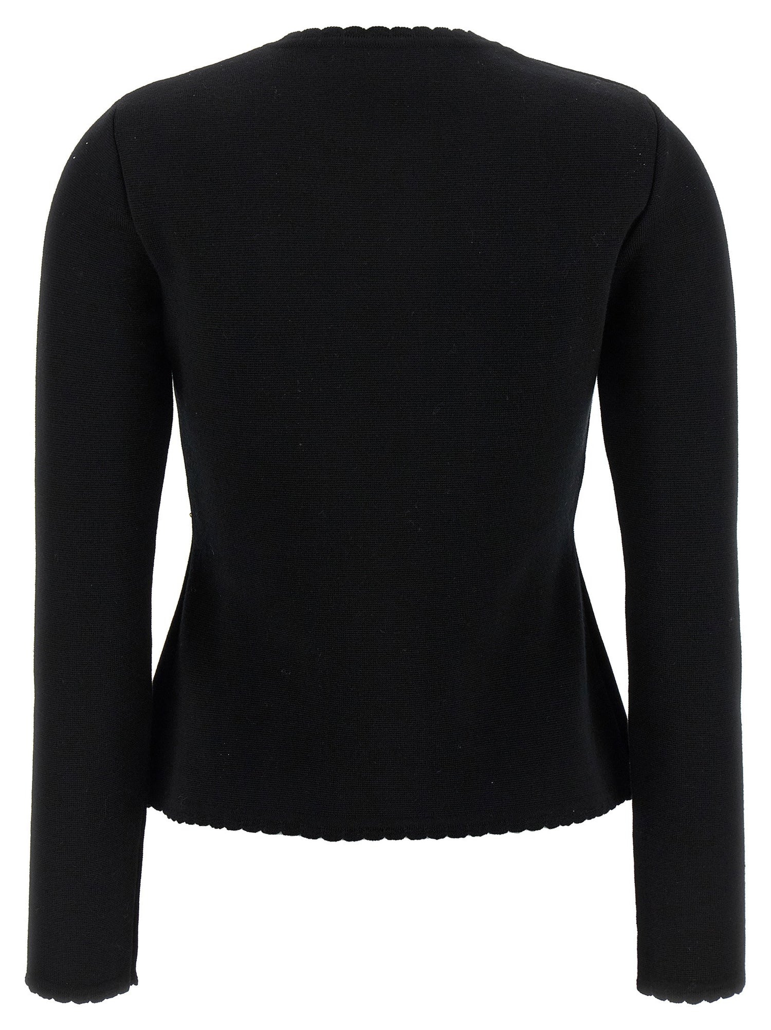 Moschino Chain Cardigan Black