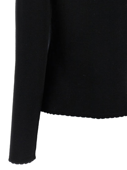 Moschino Chain Cardigan Black