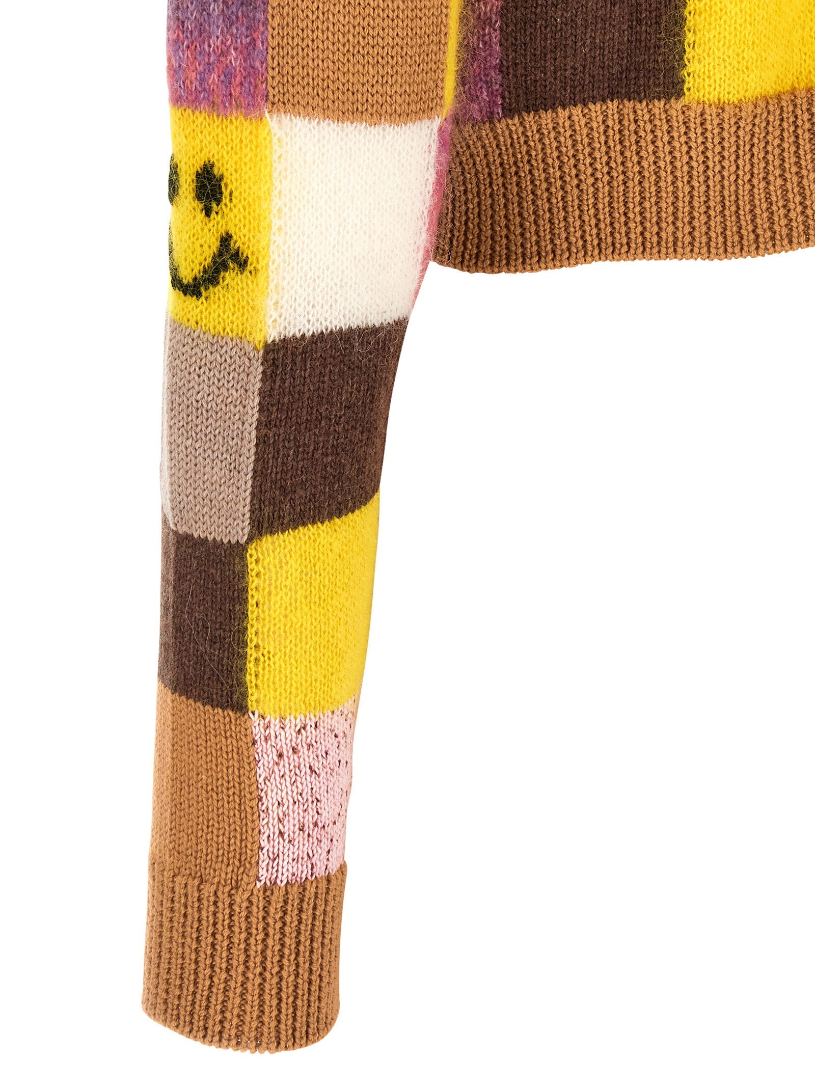 Smiley® E Moschino Teddy Bear Cardigan Multicolor