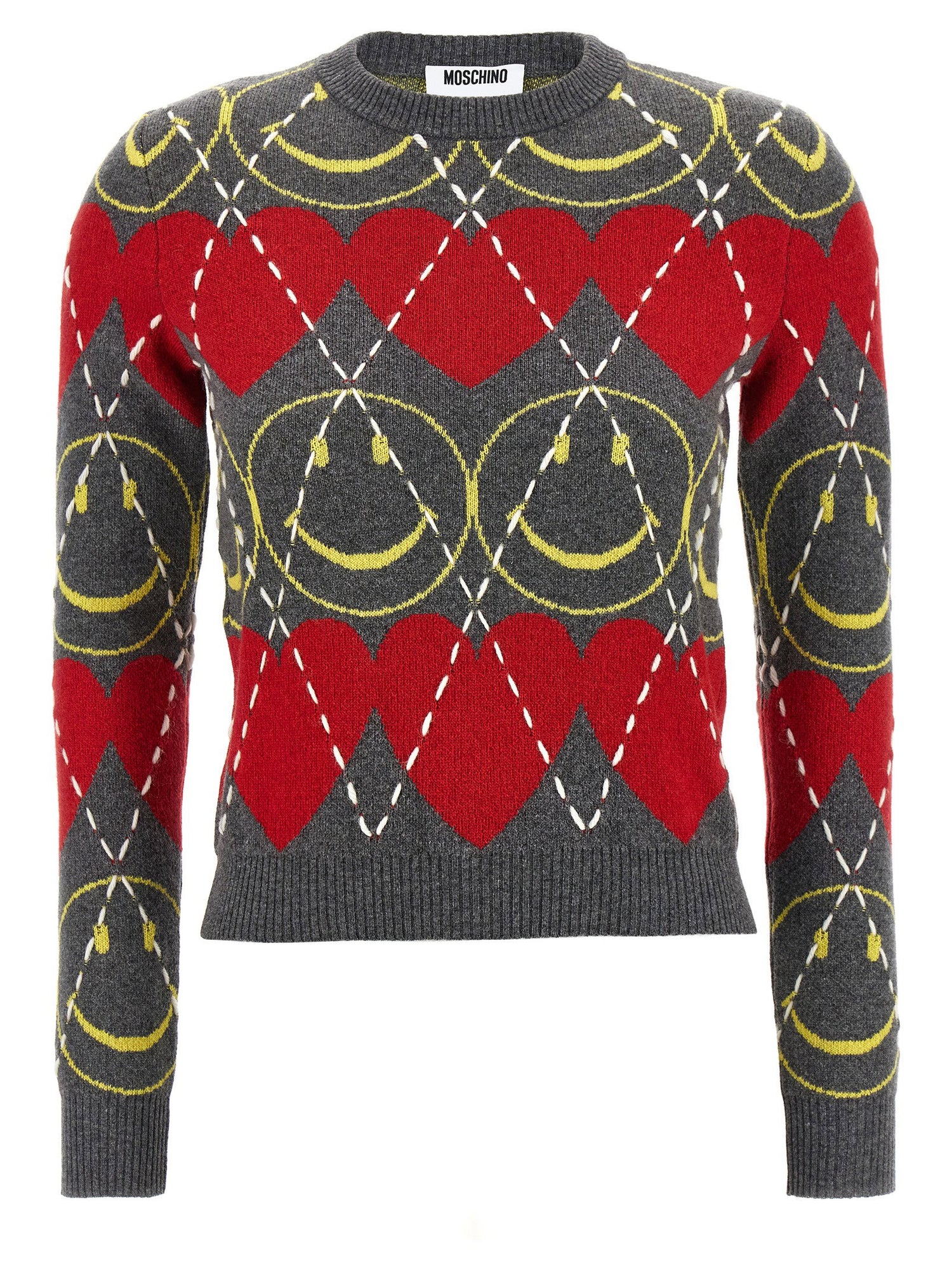 Moschino Smiley Sweater Multicolor