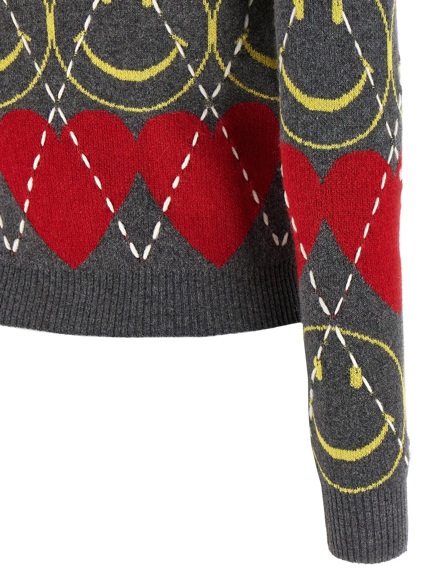 Moschino Smiley Sweater Multicolor
