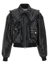 Ganni 7093 Future Bomber Jacket Black