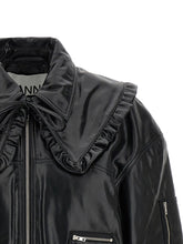 Ganni 7093 Future Bomber Jacket Black