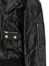 Ganni 7093 Future Bomber Jacket Black