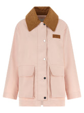 Ganni Twill Jacket Pink