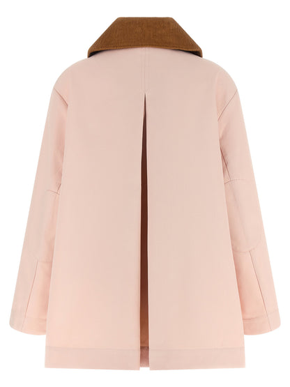 Ganni Twill Jacket Pink
